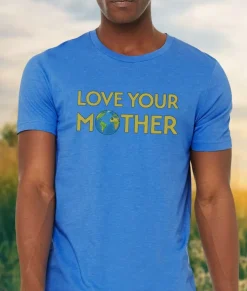 Discount Nayked Apparel Ridiculously Soft Heather Sueded Graphic Tee | Love Your Mother