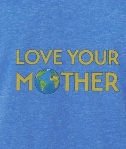 Sale Nayked Apparel Ridiculously Soft Heather Sueded Graphic Tee | Love Your Mother