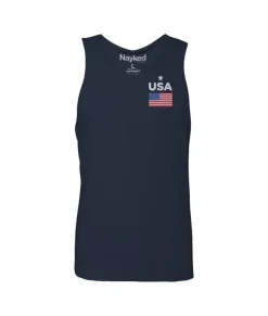 Fashion Nayked Apparel Ridiculously Soft Men'S Big Usa Graphic Tank