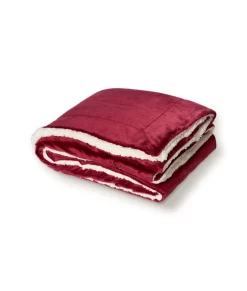 New Nayked Apparel Ridiculously Soft Micro Mink Faux Sherpa Blanket