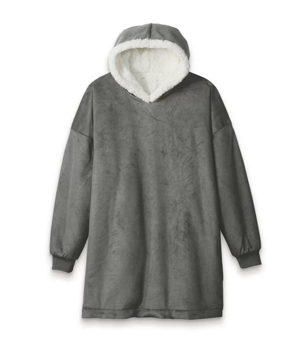 Sale Nayked Apparel Ridiculously Soft Wearable Hooded Blanket