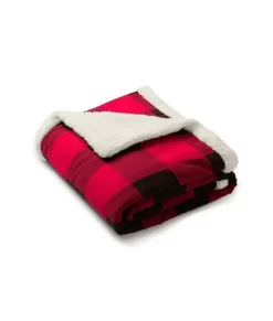 Outlet Nayked Apparel Sherpa Flannel Blanket
