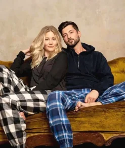 New Nayked Apparel Soft Unisex Flannel Jogger With Pockets