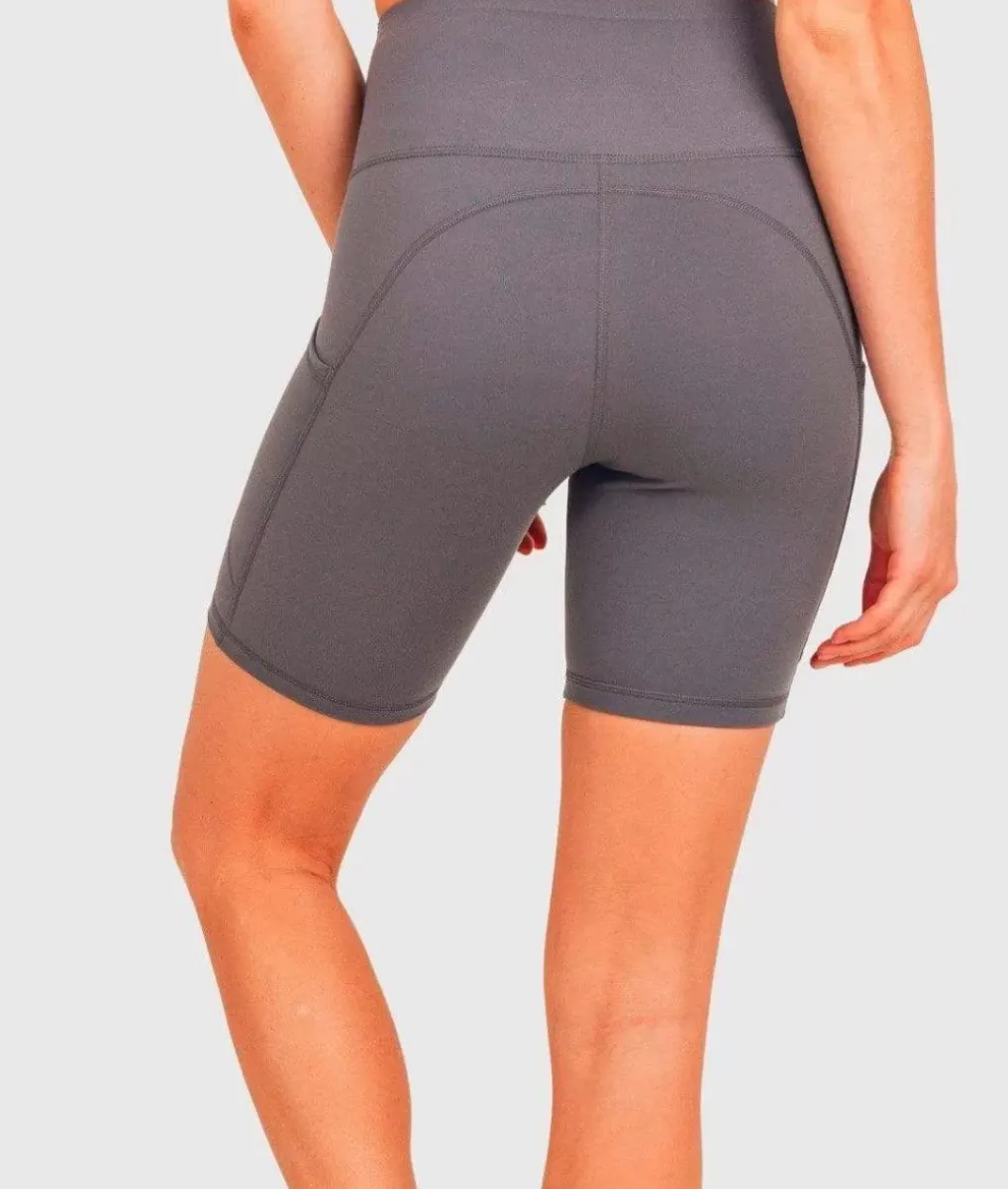 New Nayked Apparel Specialty Band Essential Lycra Highwaist Biker Shorts/Discontinued