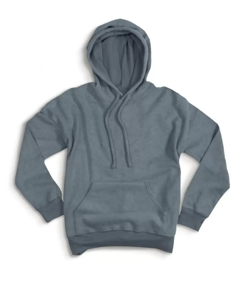 Best Nayked Apparel Unisex Ridiculously Soft Sueded Fleece Hoodie