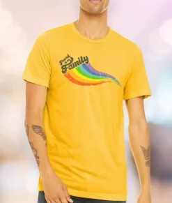 Discount Nayked Apparel Unisex Ridiculously Soft Lightweight Graphic T-Shirt | Proud Of My Family