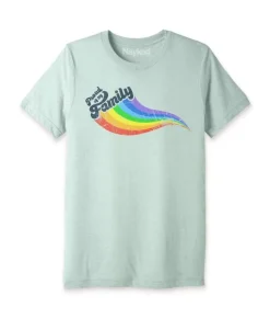 New Nayked Apparel Unisex Ridiculously Soft Lightweight Graphic T-Shirt | Proud Of My Family