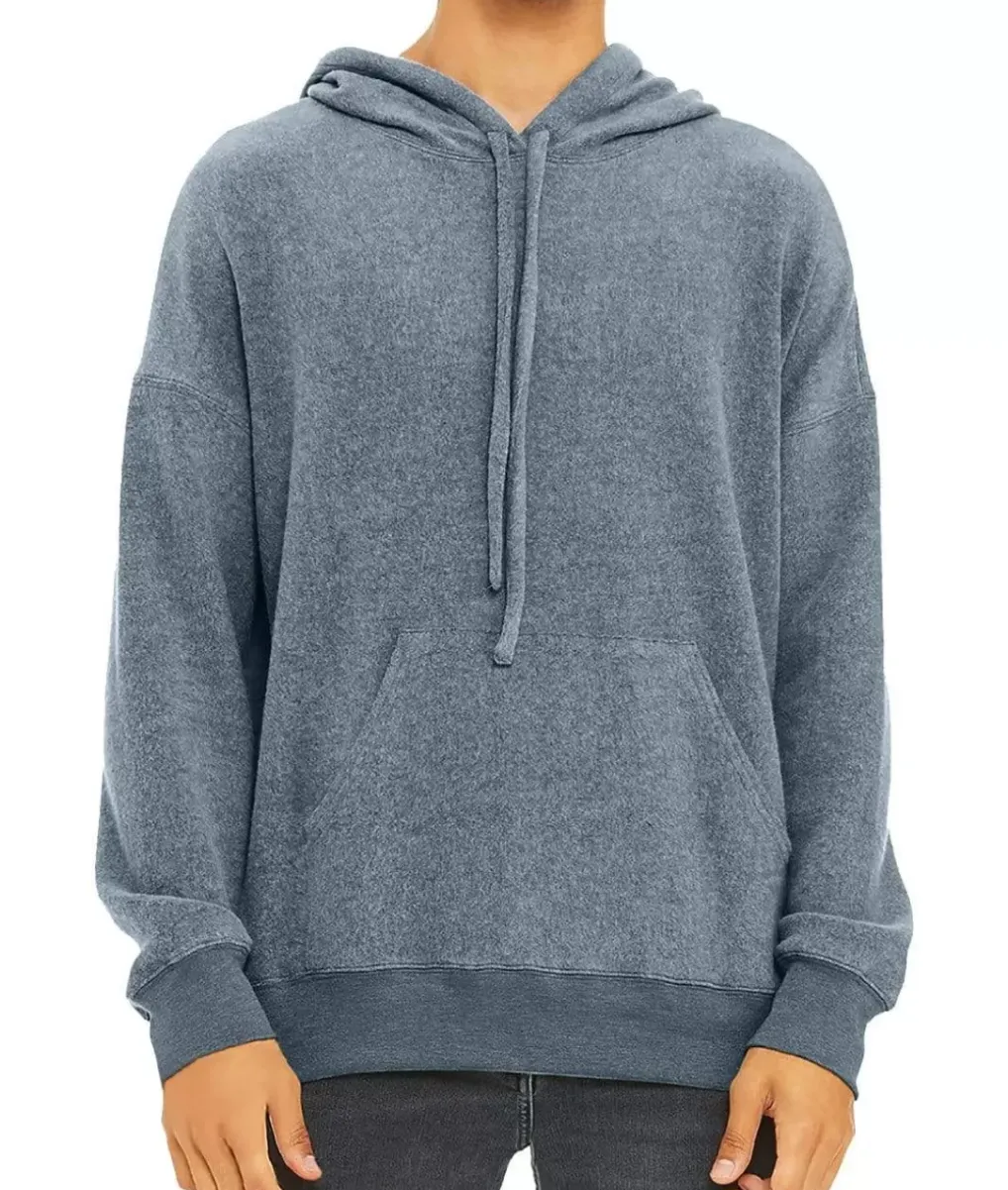 Online Nayked Apparel Unisex Ridiculously Soft Sueded Fleece Hoodie