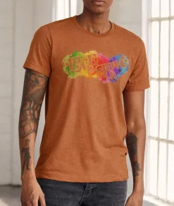 Sale Nayked Apparel Unisex Ridiculously Soft Lightweight Sueded Graphic T-Shirt | Love Is Love