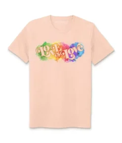 Sale Nayked Apparel Unisex Ridiculously Soft Lightweight Sueded Graphic T-Shirt | Love Is Love
