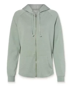 Clearance Nayked Apparel Women'S California Wave Wash Full-Zip Hoodie