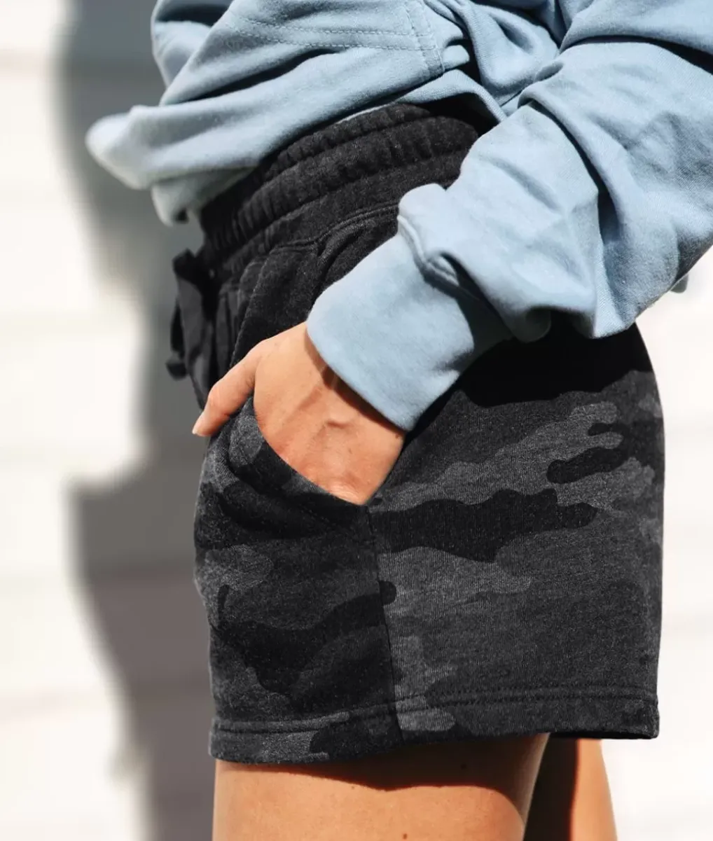 Discount Nayked Apparel Women'S California Wave Wash Sweatshorts