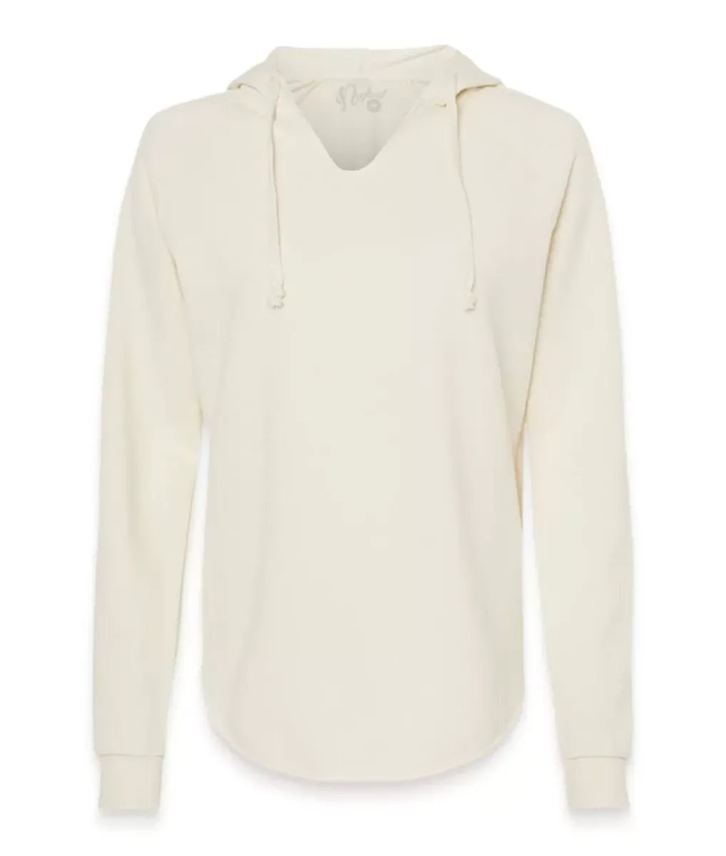 Best Nayked Apparel Women'S California Wave Wash Hoodie