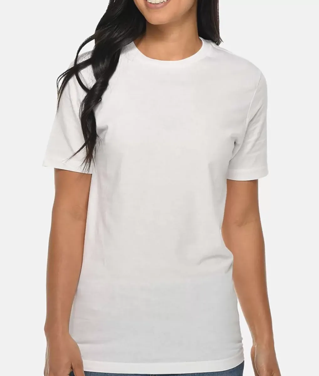 Online Nayked Apparel Women'S Deluxe Oversized 100% Cotton T-Shirt