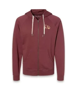 Discount Nayked Apparel Women'S French Terry Full-Zip Graphic Hoodie | Let'S Coast