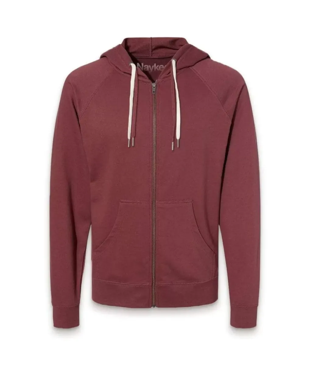 Clearance Nayked Apparel Women'S French Terry Full-Zip Hoodie