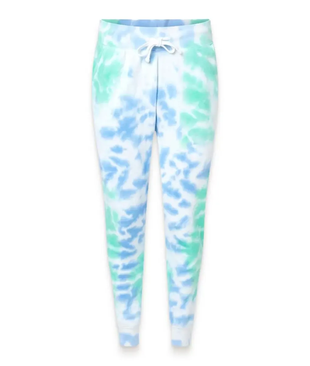Outlet Nayked Apparel Women'S Oversized Soft Washed Tie Dye Fleece Joggers