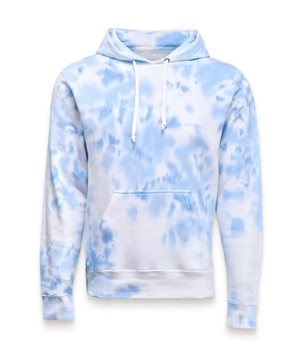 New Nayked Apparel Women'S Oversized Soft Washed Tie Dye Fleece Hoodie