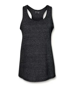 Best Nayked Apparel Women'S Ridiculously Soft Snow Heather Racerback Tank Top