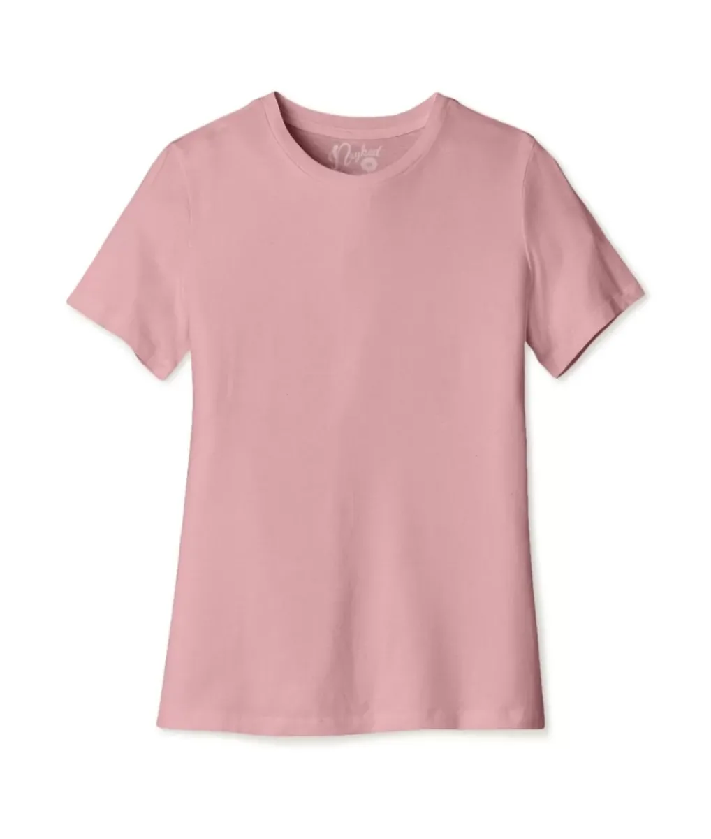 Clearance Nayked Apparel Women'S Ridiculously Soft Relaxed Fit 100% Cotton T-Shirt | New Arrival Colors