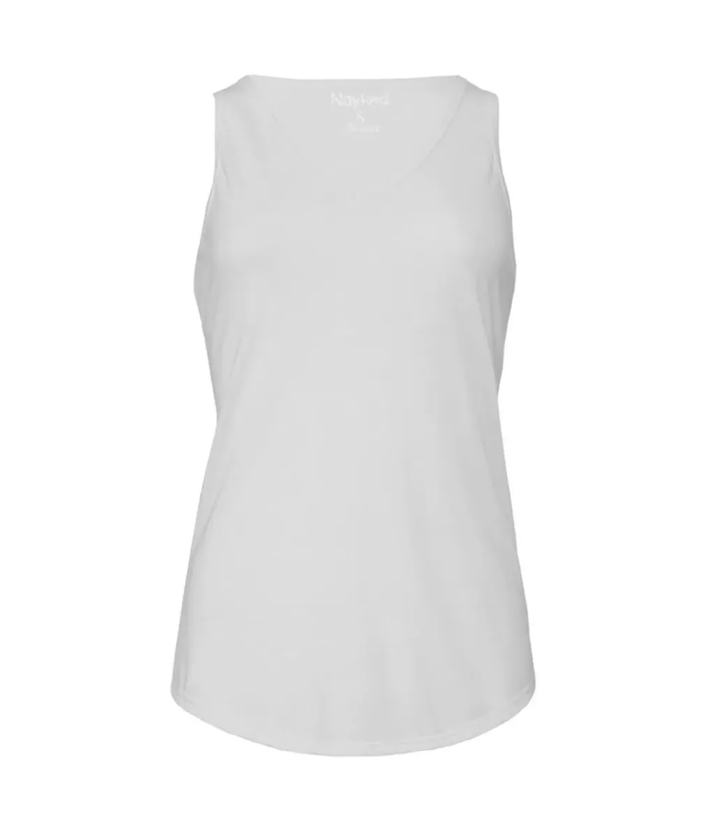 New Nayked Apparel Women'S Ridiculously Soft Lightweight Flowy V-Neck Tank Top