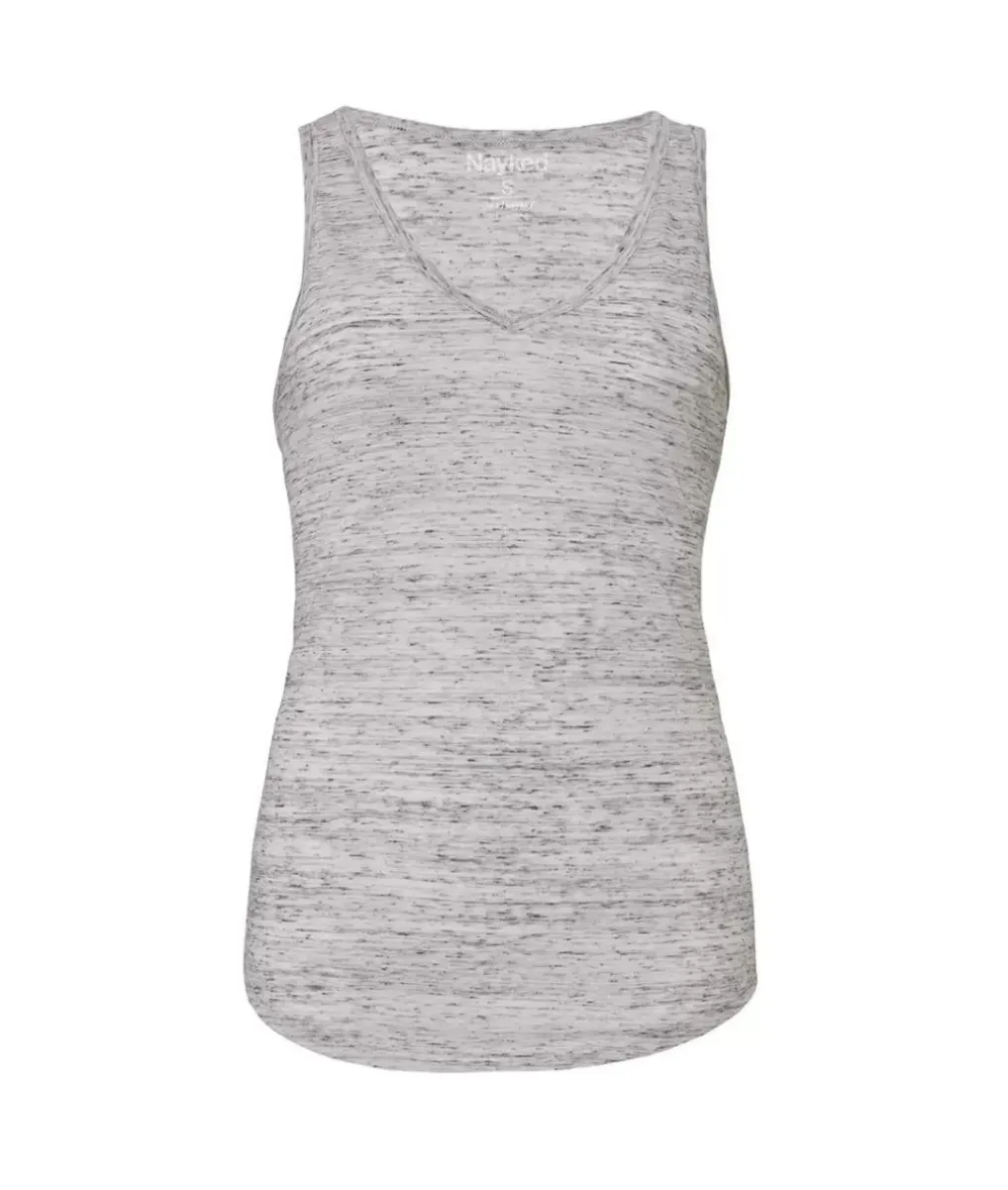 New Nayked Apparel Women'S Ridiculously Soft Lightweight Flowy V-Neck Tank Top