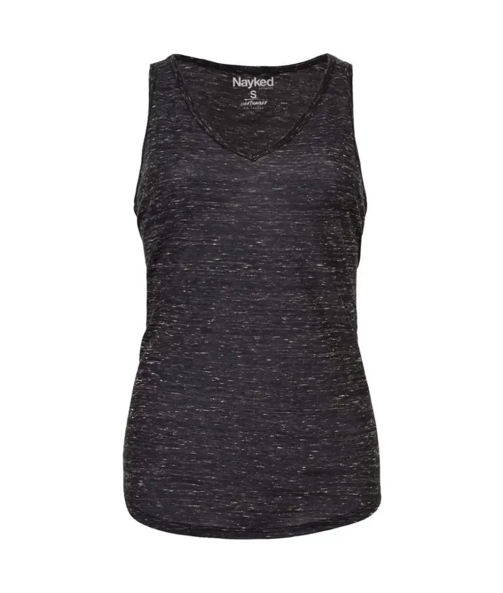 New Nayked Apparel Women'S Ridiculously Soft Lightweight Flowy V-Neck Tank Top