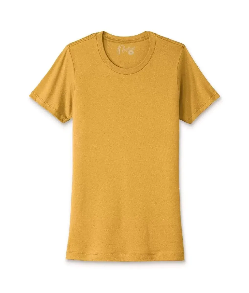 Outlet Nayked Apparel Women'S Ridiculously Soft Boyfriend Crew T-Shirt | New Arrival Colors