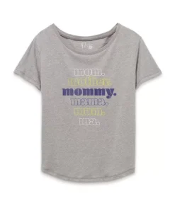 Outlet Nayked Apparel Women'S Ridiculously Soft Vintage Oversized Graphic Tee | Mommy