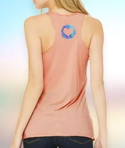 Hot Nayked Apparel Women'S Ridiculously Soft Lightweight Graphic Racerback Tank | Love Is Love