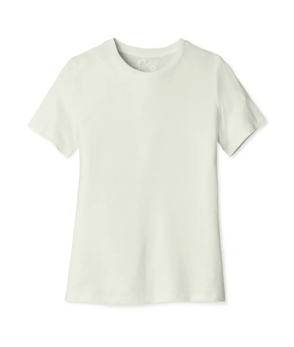 Fashion Nayked Apparel Women'S Ridiculously Soft Relaxed Fit 100% Cotton T-Shirt | New Arrival Colors