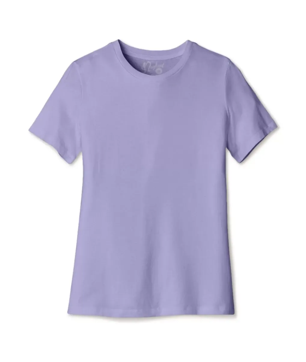 Fashion Nayked Apparel Women'S Ridiculously Soft Relaxed Fit 100% Cotton T-Shirt | New Arrival Colors
