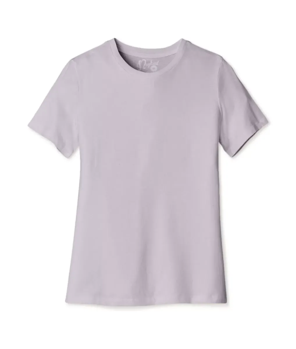 Fashion Nayked Apparel Women'S Ridiculously Soft Relaxed Fit 100% Cotton T-Shirt | New Arrival Colors