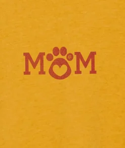 Clearance Nayked Apparel Women'S Ridiculously Soft Mid-Length Raglan Graphic Pullover | Mom Paw Print