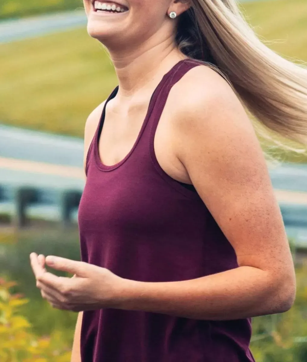 Clearance Nayked Apparel Women'S Ridiculously Soft Lightweight Flowy Yoga Tank Top