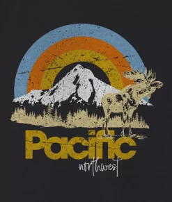 Discount Nayked Apparel Women'S Ridiculously Soft Graphic Oversized Pullover Sweatshirt | Pacific Northwest