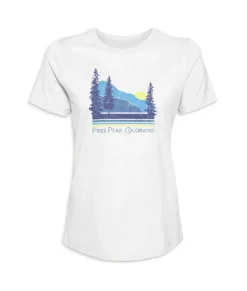 Sale Nayked Apparel Women'S Ridiculously Soft Graphic Tee | Pike'S Peak