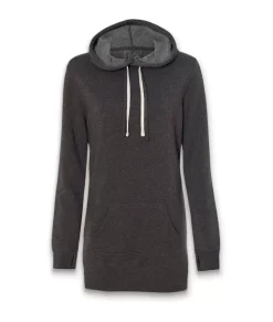 Online Nayked Apparel Women'S Ridiculously Soft Hooded Sweatshirt Dress