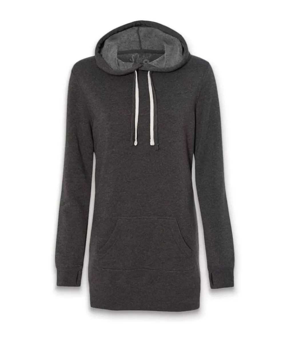 Online Nayked Apparel Women'S Ridiculously Soft Hooded Sweatshirt Dress