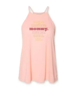 Discount Nayked Apparel Women'S Ridiculously Soft High Neck Graphic Tank | Mommy
