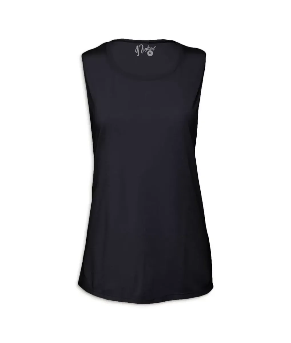 Best Nayked Apparel Women'S Ridiculously Soft Scoop Muscle Tank