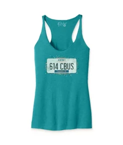 Hot Nayked Apparel Women'S Ridiculously Soft Lightweight Racerback Graphic Tank | 614 Cbus