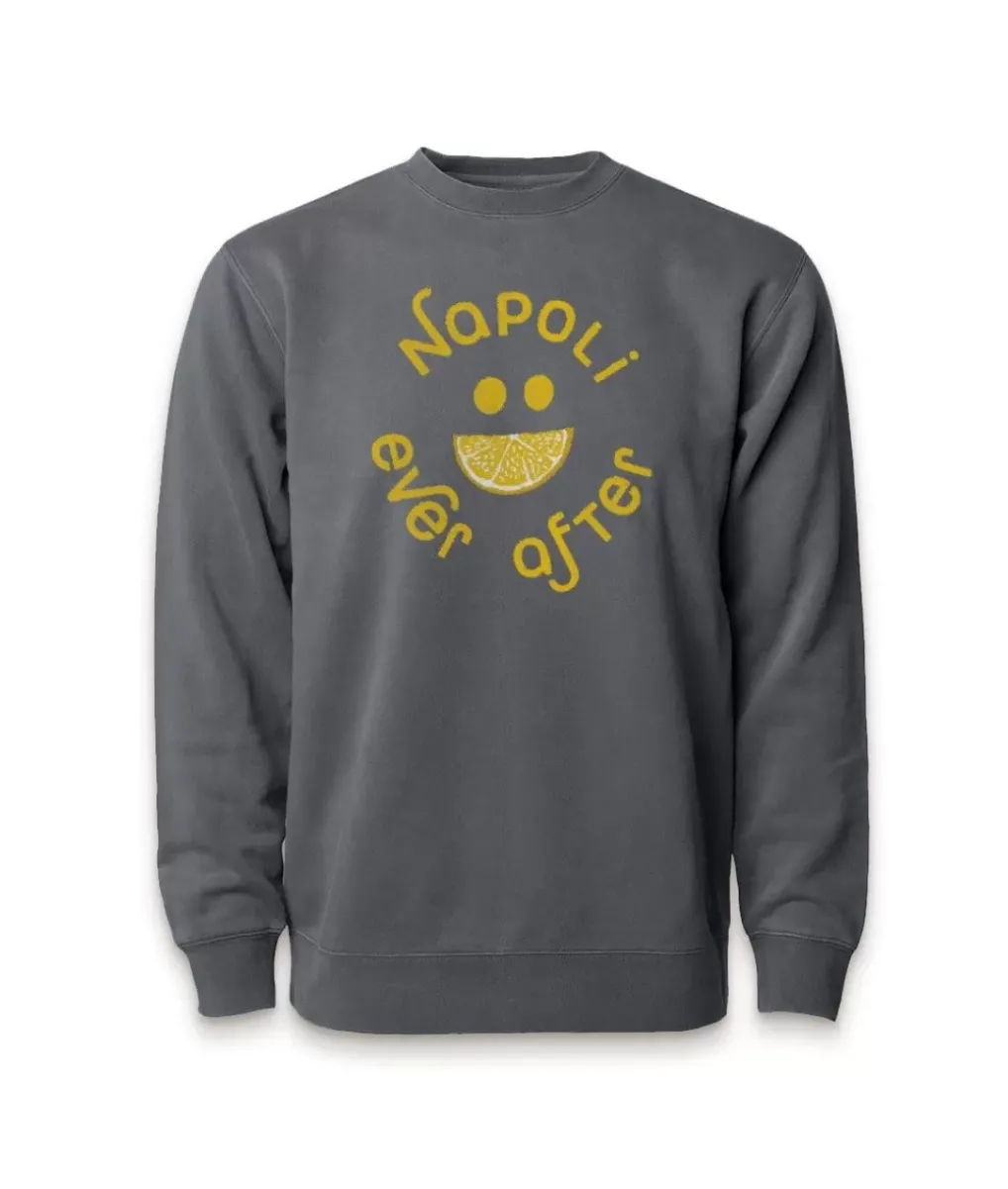 Outlet Nayked Apparel Women'S Ridiculously Soft Fleece Graphic Pullover Sweatshirt | Napoli Ever After