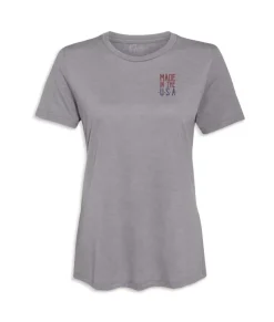 Sale Nayked Apparel Women'S Ridiculously Soft Lightweight Graphic Tee | Made In The Usa