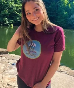 Online Nayked Apparel Women'S Ridiculously Soft Graphic Tee | All Good In The Woods