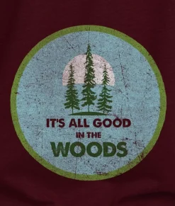 Online Nayked Apparel Women'S Ridiculously Soft Graphic Tee | All Good In The Woods
