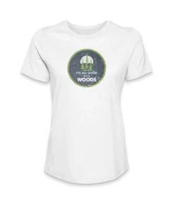 Online Nayked Apparel Women'S Ridiculously Soft Graphic Tee | All Good In The Woods