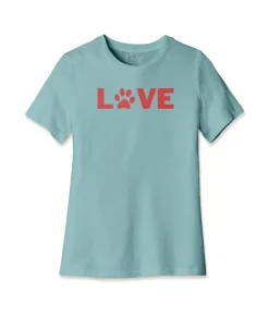 Online Nayked Apparel Women'S Ridiculously Soft Midweight Relaxed Valentine'S Day Graphic T-Shirt | Love My Pet