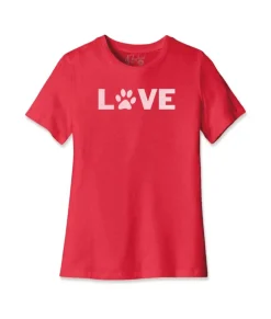 Online Nayked Apparel Women'S Ridiculously Soft Midweight Relaxed Valentine'S Day Graphic T-Shirt | Love My Pet