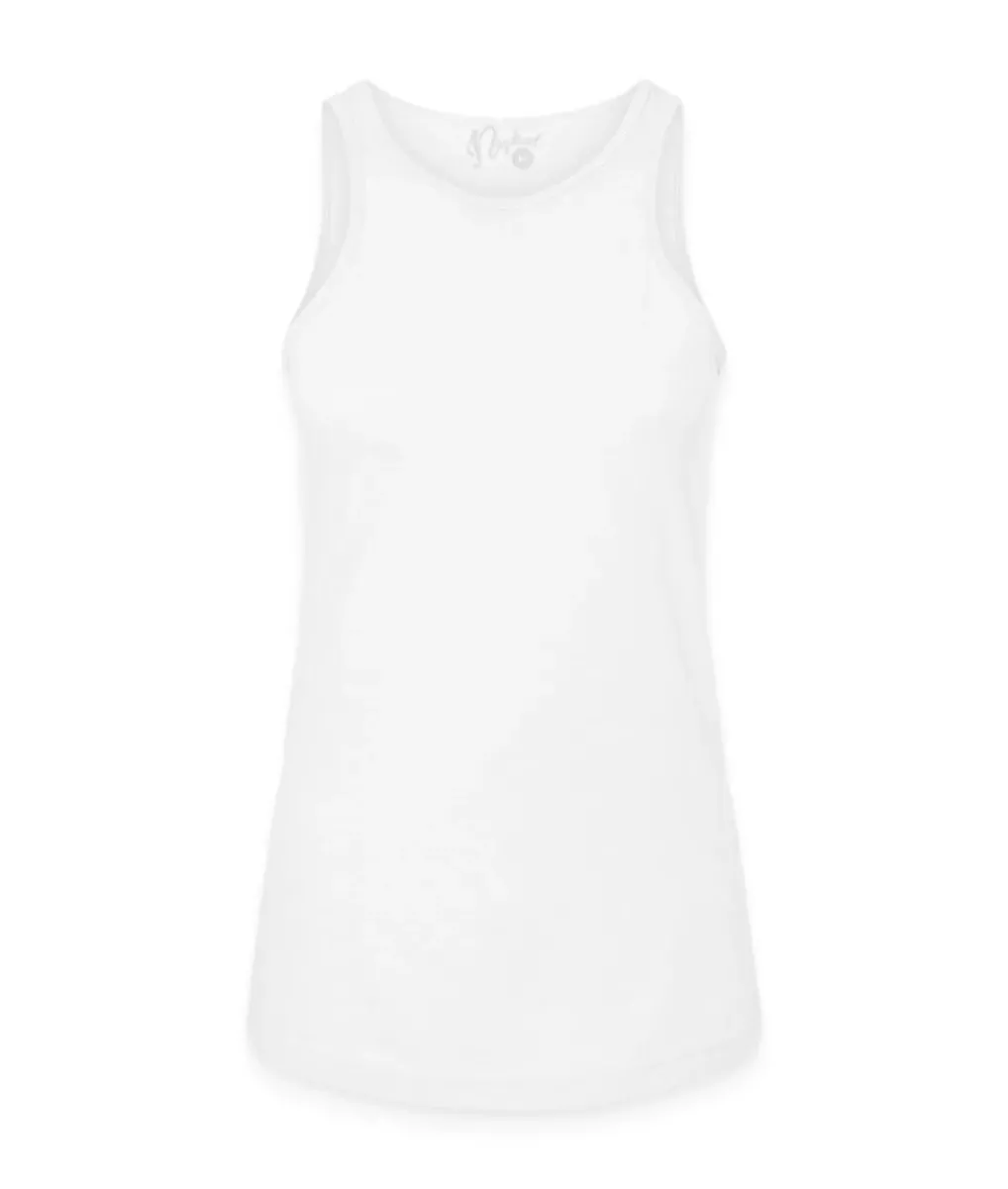 Fashion Nayked Apparel Women'S Ridiculously Soft Recycled Racerneck Tank
